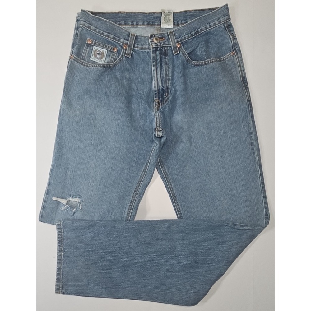 Cinch Men's White Label Relaxed Fit Medium Stone Wash Jeans 31x36‎ MB92834003